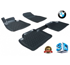 Гумени патосници PERFLEX 3D-PXM-BW-19 BMW 3 F30 2011-2019
