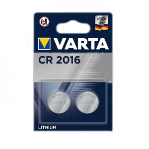 Литиумски батерии Varta CR2016 - 3V - (2 парчиња)