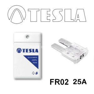 Осигурувачи FR2 - TESLA 25A (10 парчиња)