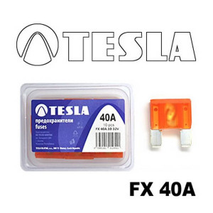 Осигурувачи FX00 MAXI - 40A - TESLA (10 парчиња)