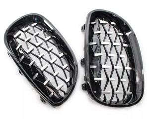 Решетки за бубрези сет BMW E60 2003-2007 Diamond - Img 2