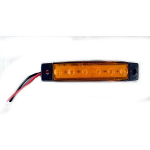 Габарит 6 диоди 24V жолта - YP 104