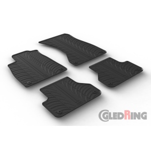 Гумени патосници Gledring за Audi A4 Karavan, Limuzina 11/2015-2025 (B9)