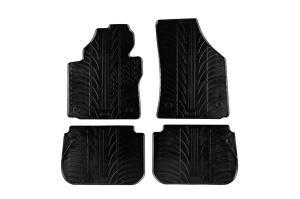 Гумени патосници Gledring за VW Caddy 4 части 2004 - 2010 /FL2015-10,2020г/Caddy Cross 2013 +