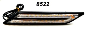 LED /дневни/ аголни светла S5 2 парчиња - портокалови. - Img 2