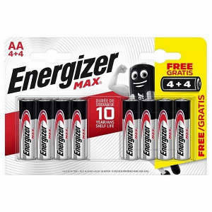 Батерија АА - Energizer - 8 парчиња (блистер 4 + 4)