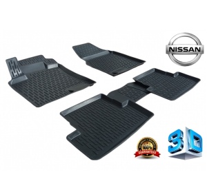 Гумени патосници PERFLEX 3D-Nissan Qashqai 2008-2014