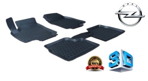 Гумени патосници PERFLEX 3D-Opel Zafira-B 2006-2011