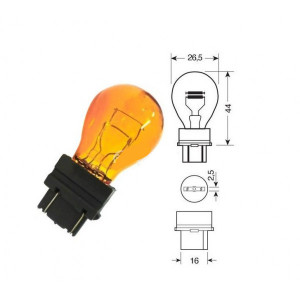 Жолта сијалица со грејна жица - 12V 27/7W TESLA B77321