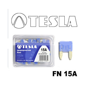 Осигурувачи FN00 mini 15A - TESLA (50 парчиња)
