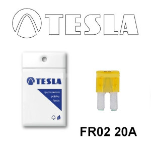 Осигурувачи FR2 - TESLA 20A (10 парчиња)