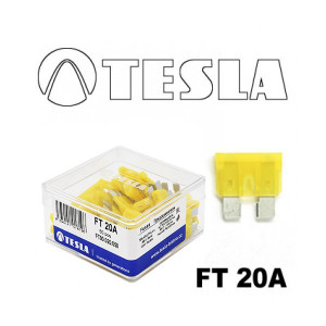 Осигурувачи FT00 - 20A - TESLA (50 парчиња)