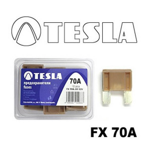 Осигурувачи FX00 MAXI - 70A - TESLA (10 парчиња)
