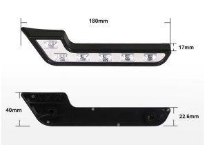 LED /дневни/ светла 12W- (2 парчиња сет) - Img 2