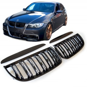 Решетки за бубрези сет BMW-3 E90 2005-2008 - Img 2
