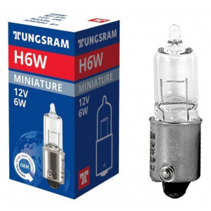 Сијалица H6W 12V - TUNGSRAM - BAX9S