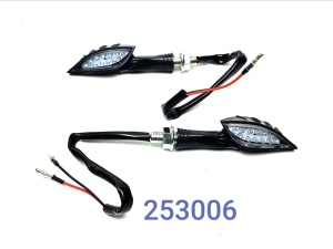 Универзални жмигавци со LED 2бр. к-т