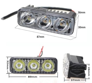 Халогени LED -DRL- дневни светла, сет од 2 парчиња - Img 4