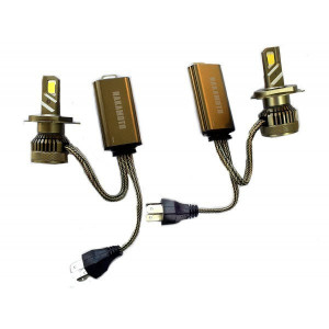 H4 Комплет диоди X6 (за кратки и долги) - NAKAMOTO 12V & 24V- 60W / 6800 LM