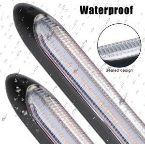 LED /дневна/ СВЕТЛИНА + светло за трчање 34,5 см - Img 6