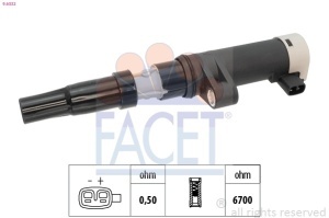 бобина за палење FACET OE Equivalent- Logan 1.6 16v - Img 2