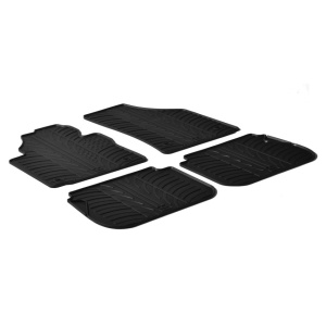 Гумени патосници Gledring за VW Caddy 4 части 2004 - 2010 /FL2015-10,2020г/Caddy Cross 2013 + - Img 2