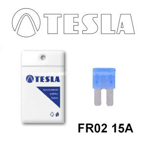 Осигурувачи FR2 - TESLA 15A (10 парчиња) - Img 1