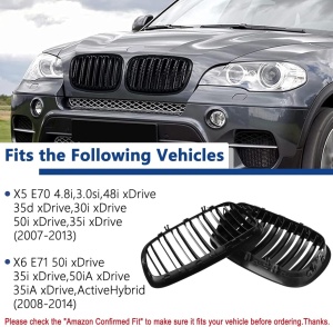 Решетки за бубрези сет BMW-X5/X6 E70 - Img 2