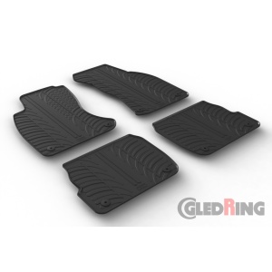 Гумени патосници Gledring за Audi A6 1997-2004