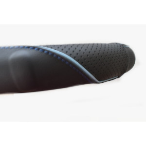 Навлаки на воланот ( B578 ) - M Black + Blue (37 - 39 см) - Img 3