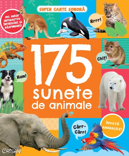 SUB TIPAR - 175 sunete de animale. Ediția a 2-a