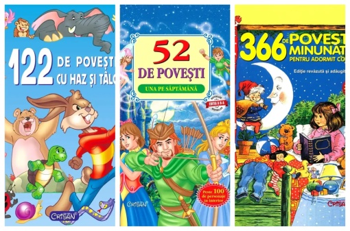 Pachet "Povesti pentru un an" - 3 Carti (1 gratuita)