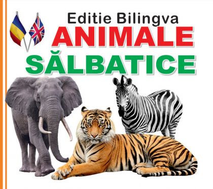 Animale salbatice (carte plianta). Editia a 4-a