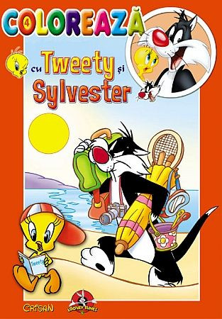 Colorează cu Tweety și Sylvester 4. Bestseller. Editia a 5-a