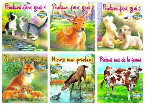Pachet "Prieteni fara grai" - 6 Carti (2 gratuite)