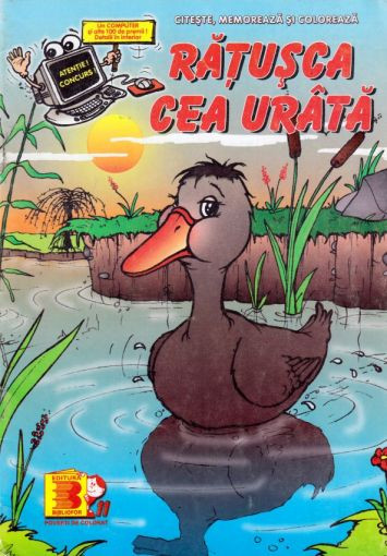 Ratusca cea urata (Povesti de colorat). Editia a 2-a