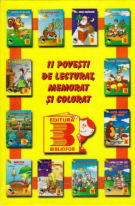 11 povești de lecturat, memorat și colorat