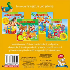 Animalele fermei (Detasezi, te joci si inveti). Editia a 2-a - Img 4