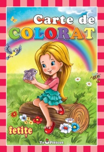 Carte de colorat pentru fetite