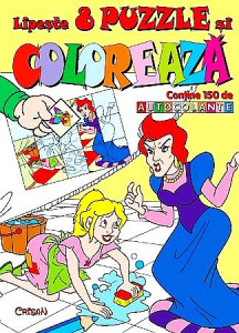 Cenușăreasa (Lipeste si coloreaza). Editia a 2-a - Img 1