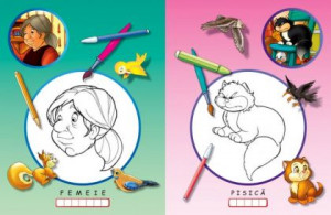 Răţuşca cea urâtă (Colorezi şi înveţi să scrii) - Img 2