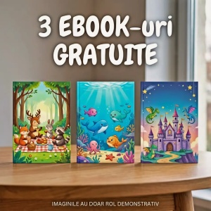 3 eBook-uri (carti digitale) acordate GRATUIT