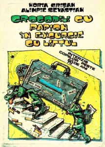 Crocodili cu papion in excursie cu liftul