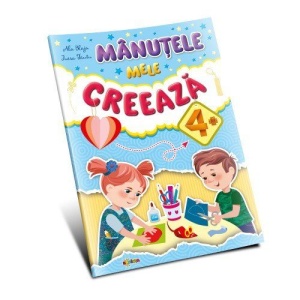 Marea carte de colorat - Manutele mele creeaza 4+