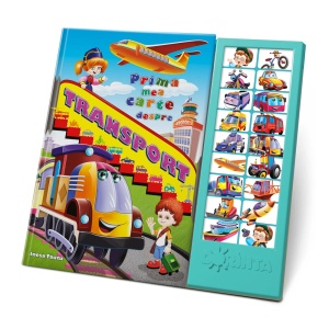 Carte cu sunete - Prima mea carte despre transport