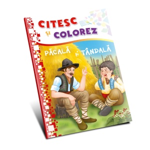 Citesc si colorez - Pacala si Tandala (Litere tipar, silabe)