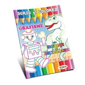 Grafisme cu roboti si dinozauri