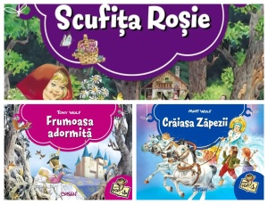 Pachet II "Super povesti 3d" - 3 Carti (1 carte gratuita)