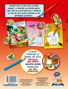 Scufiţa Roşie (Colorezi şi înveţi să scrii) - Img 3