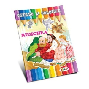 Citesc si colorez - Ridichea